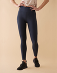 VALA Ladies Active Everyday Full Grip Riding Leggings, Navy