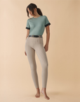 VALA Ladies Sculpt & Smooth Knee Grip Riding Breeches, Beige