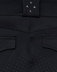 VALA Ladies Ultimate Button Up Full Grip Breeches, Black