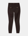 VALA Ladies Ultimate Button Up Full Grip Breeches, Chocolate