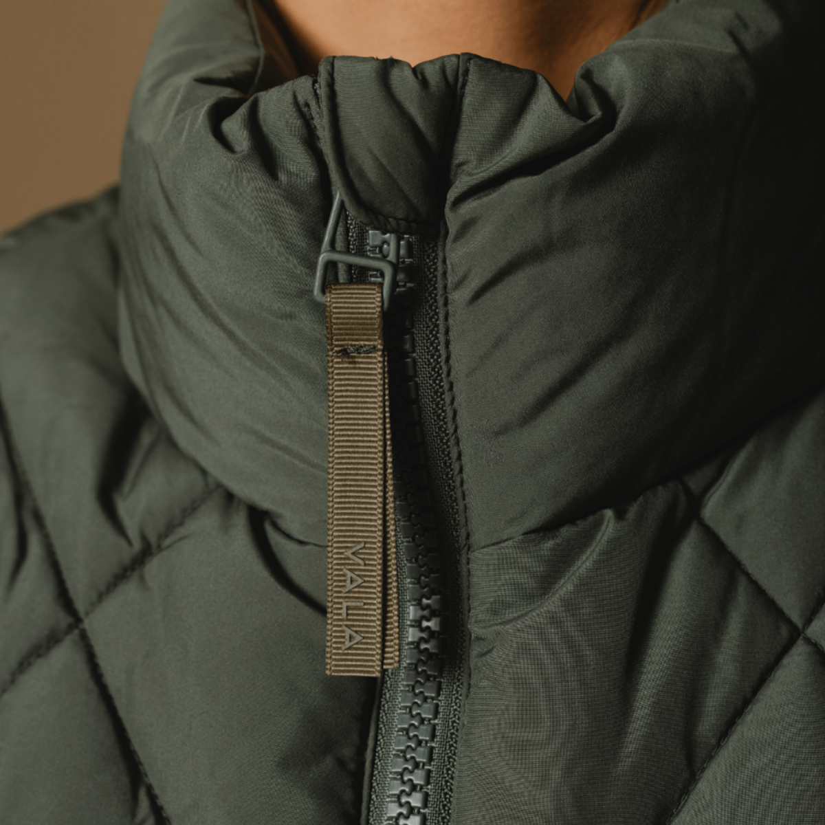 Vala Equestrian Ladies Diamond Quilted Vest, Clover