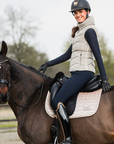 Schockemohle Velvet Balance Jump Saddle Pad, Cardamom