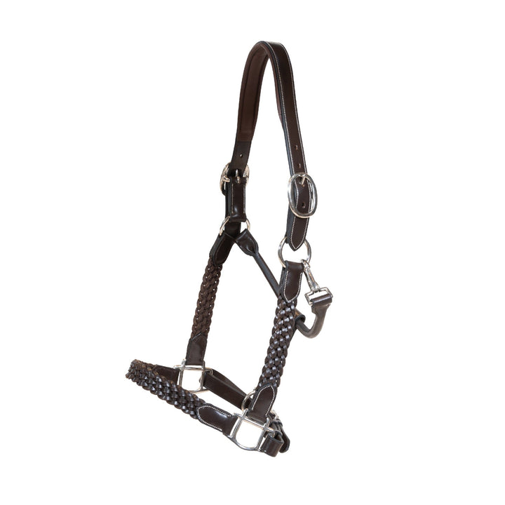 Dy'on Plaited Halter, Brown