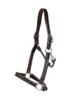 Dy'on Plaited Halter, Brown