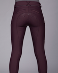 Schockemohle Winter Carla Ladies Full Grip Breeches, Deep Mauve