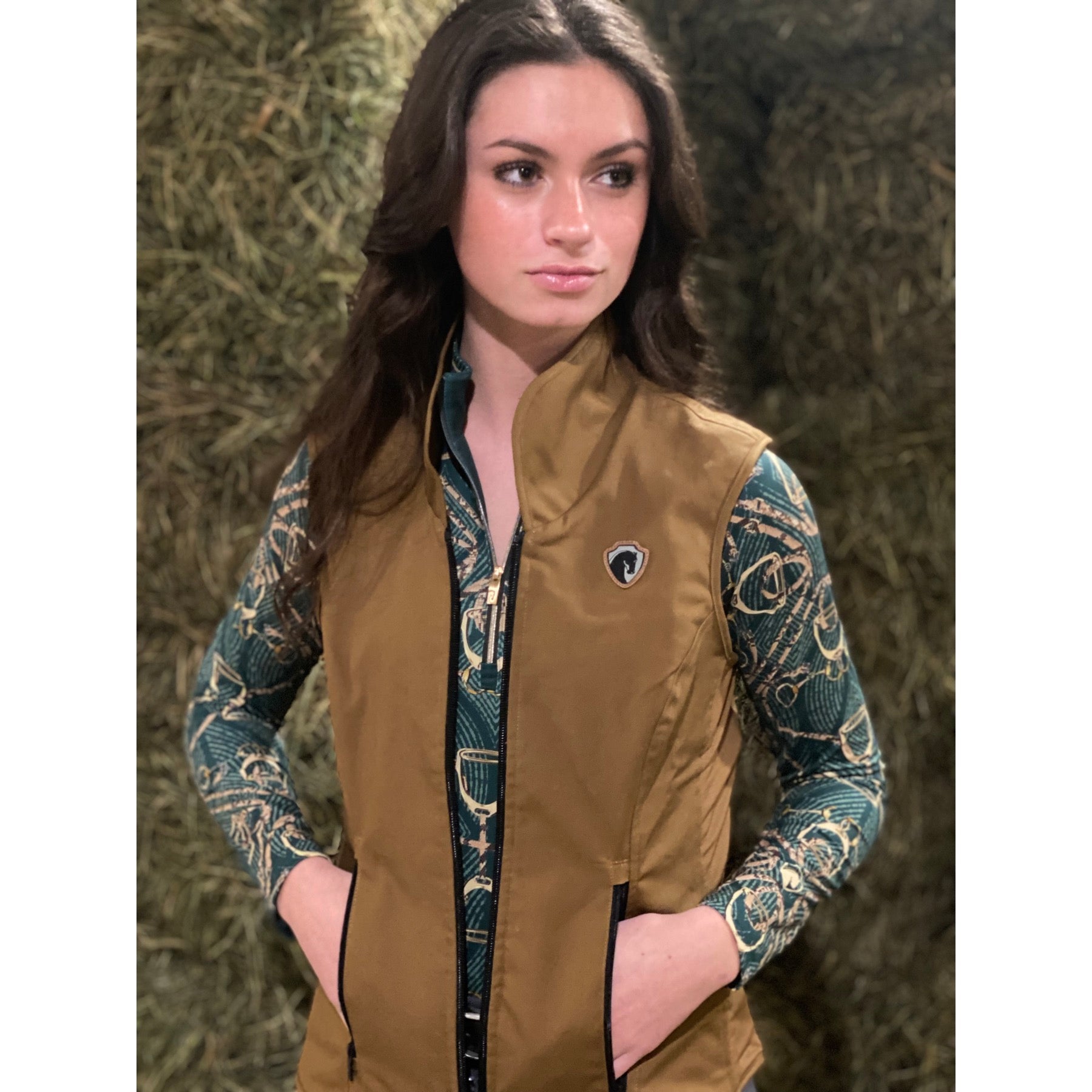 Arista Equestrian Ladies Workhorse Vest, Bronze