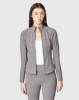 Yagya Signature Riding Jacket, Taupe