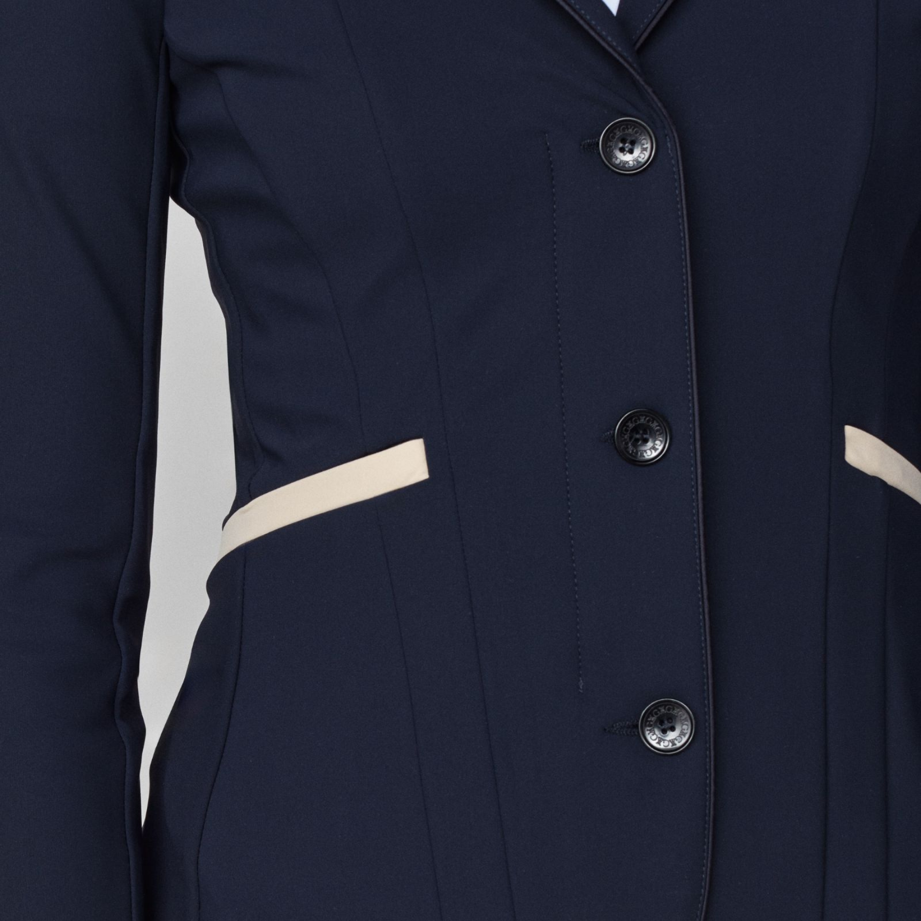 Yagya Contrast Ladies Show Jacket, Midnight