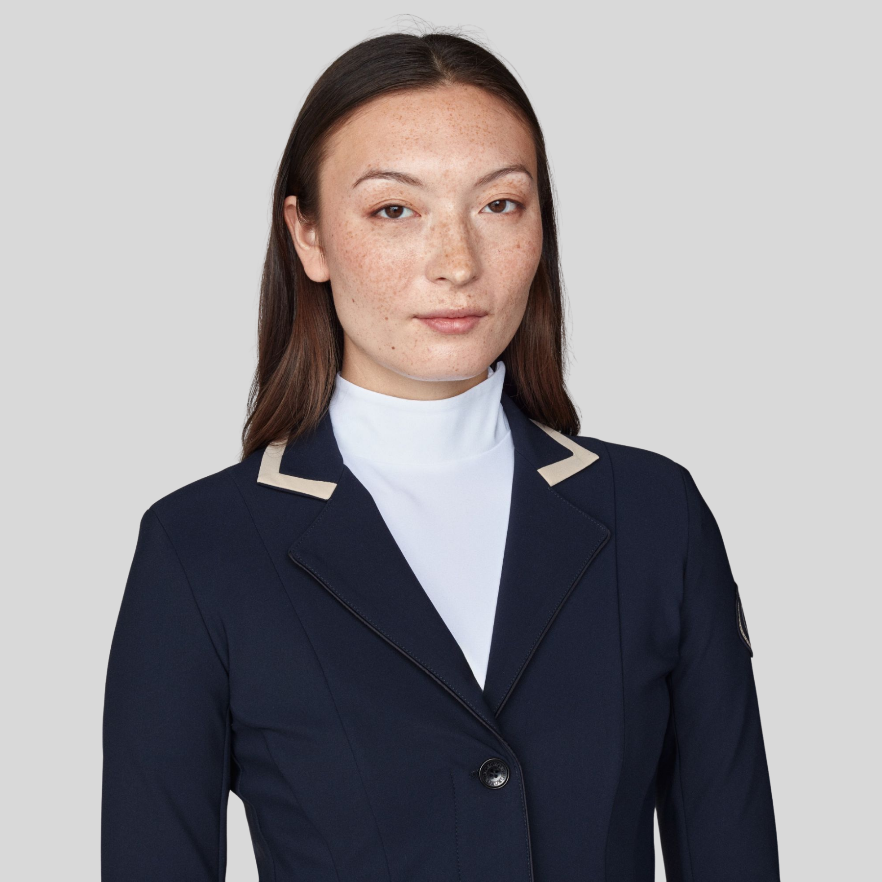 Yagya Contrast Ladies Show Jacket, Midnight