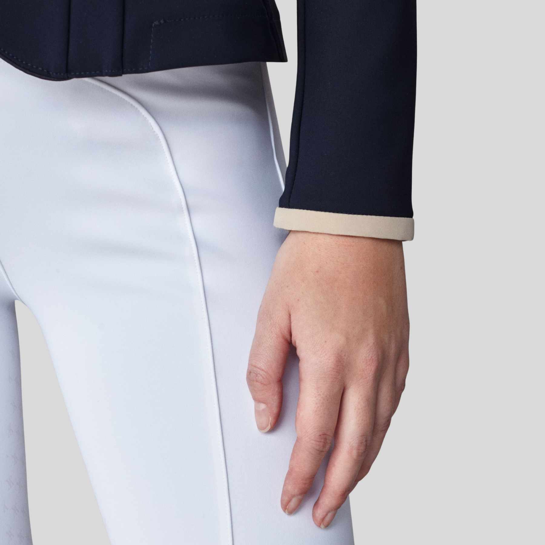 Yagya Contrast Ladies Show Jacket, Midnight