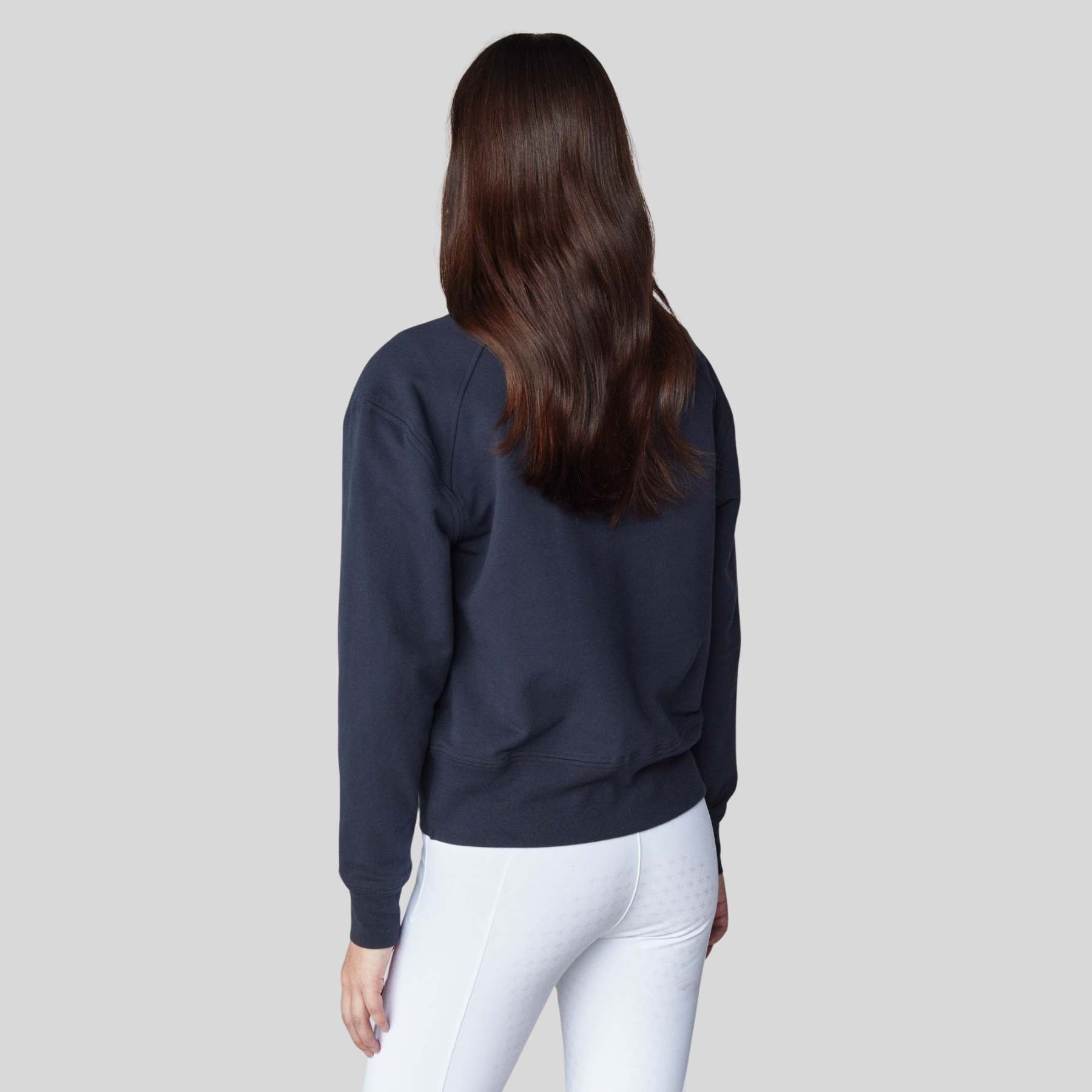 Yagya Ladies 1/2 Zip Sweatshirt, Navy
