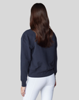 Yagya Ladies 1/2 Zip Sweatshirt, Navy