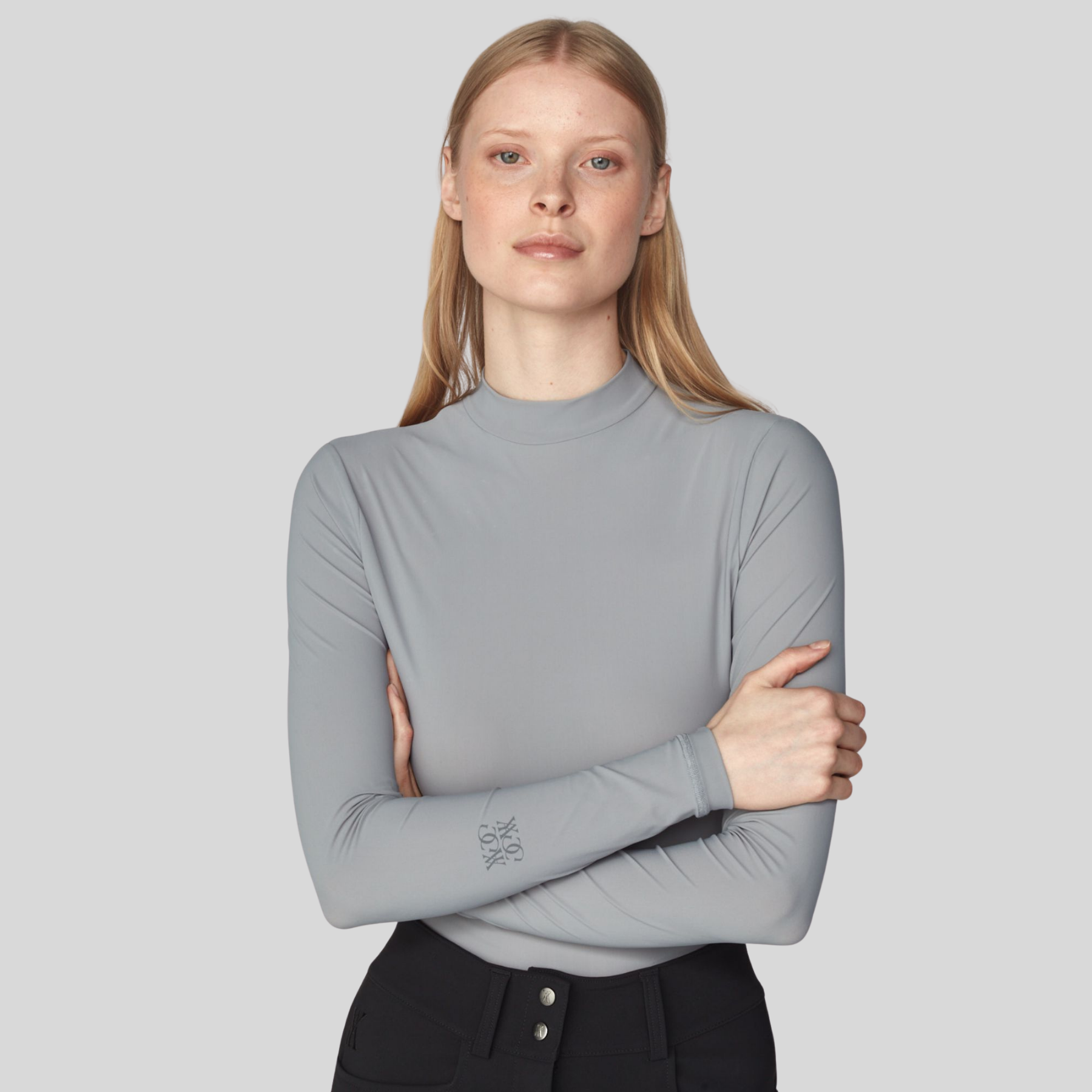 Yagya Ladies Lightweight Long Sleeve Top, Fog