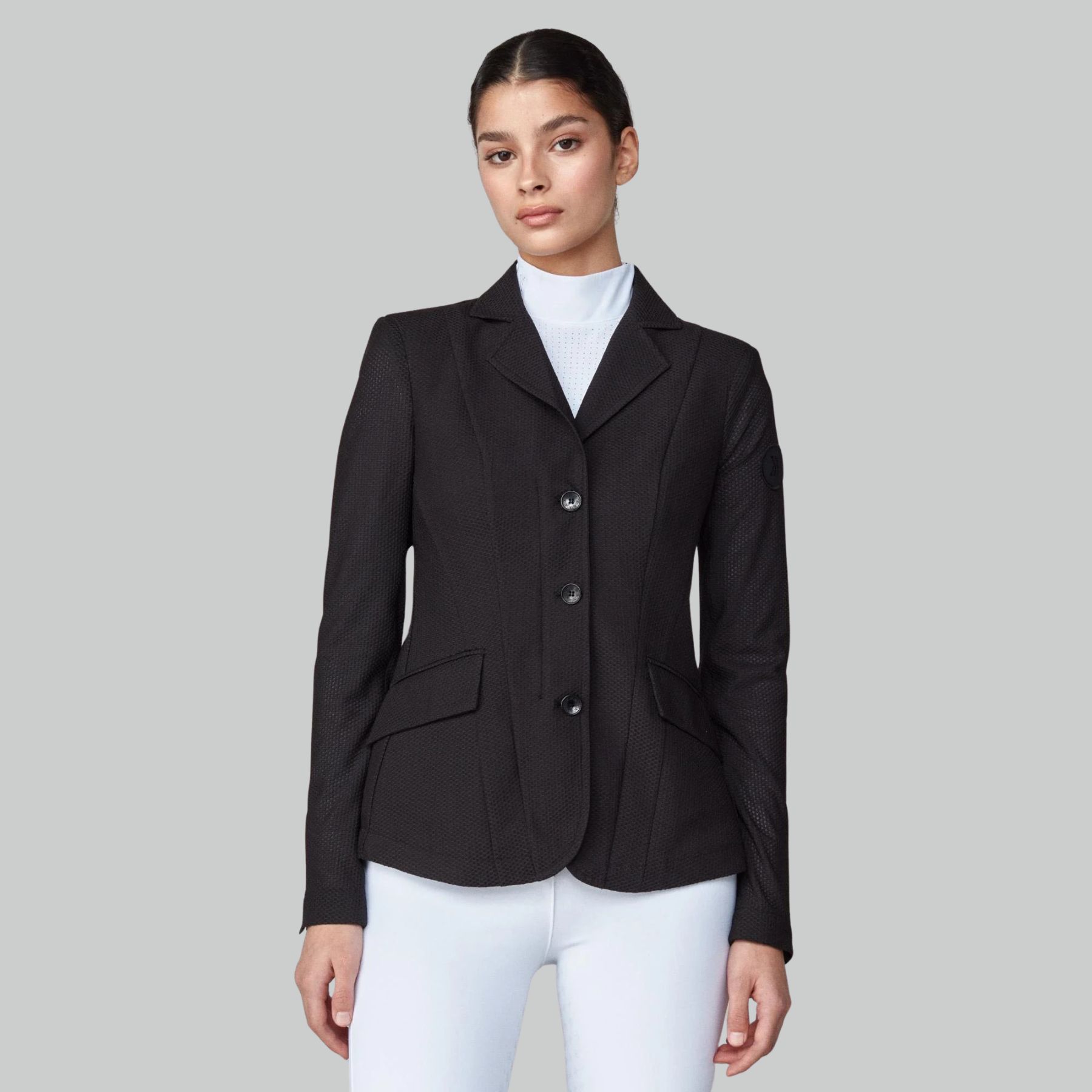 Yagya Ladies Mesh Show jacket, Black