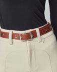 Yagya Leather Bucket Belt, Brown