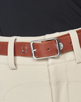 Yagya Leather Bucket Belt, Brown