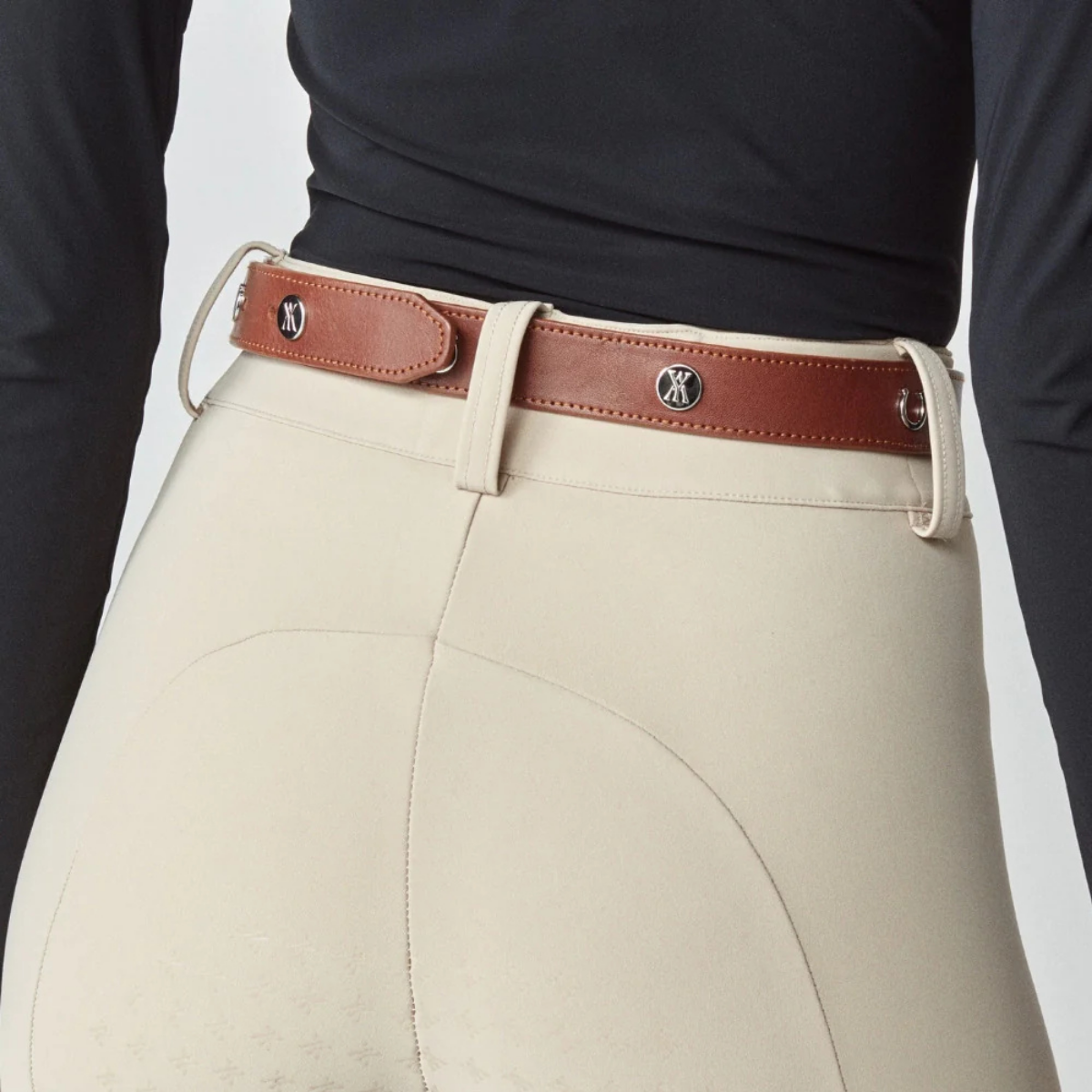 Yagya Leather Bucket Belt, Brown