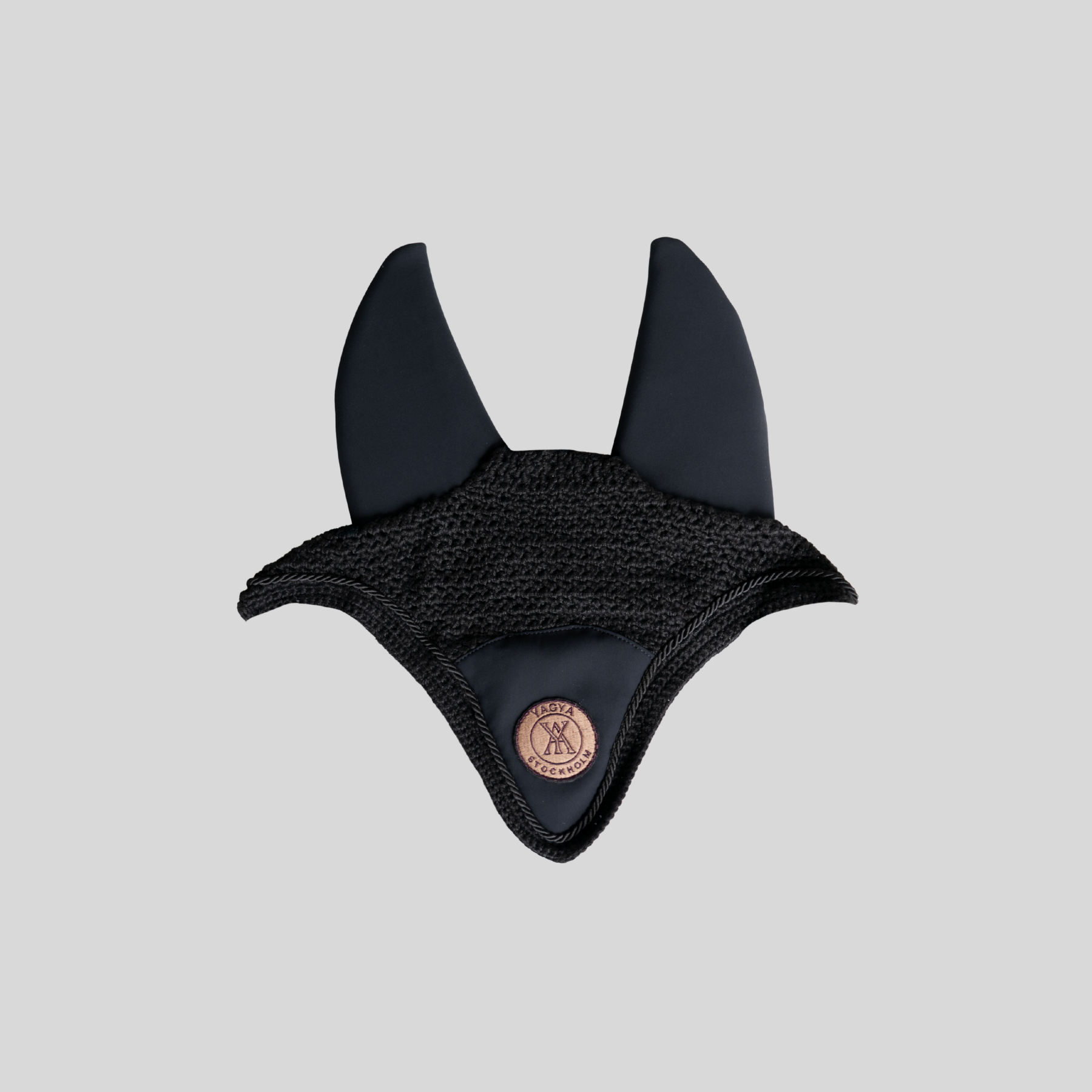 Performance Dapper Yagya Performance Horse Bonnet, Black – Dapper Horse
