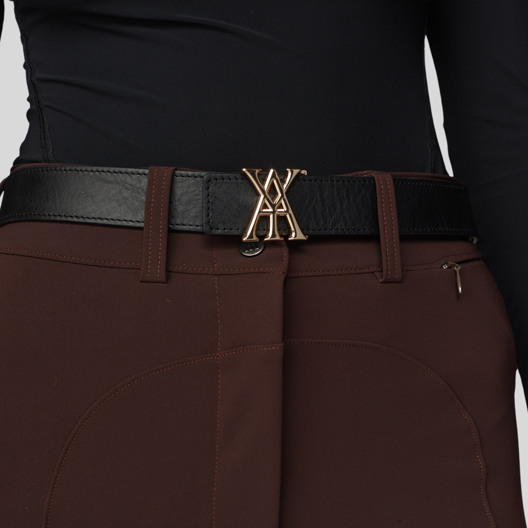 Yagya Signature Belt, Black/Gold