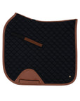 Sixteen Cypress Dressage Pad, Black & Cognac