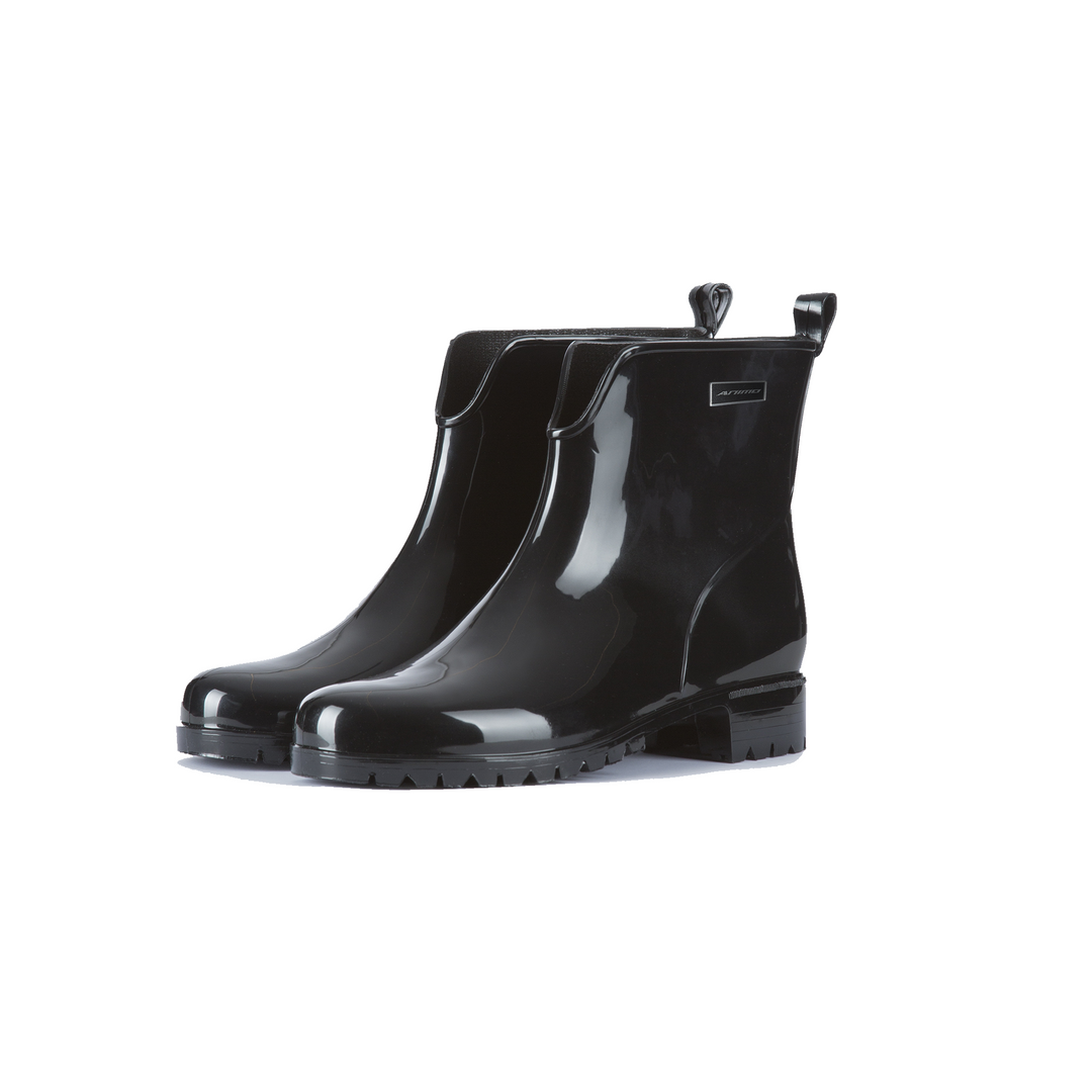 Animo Italia Zea Ladies Waterproof Ankle Boots, Black