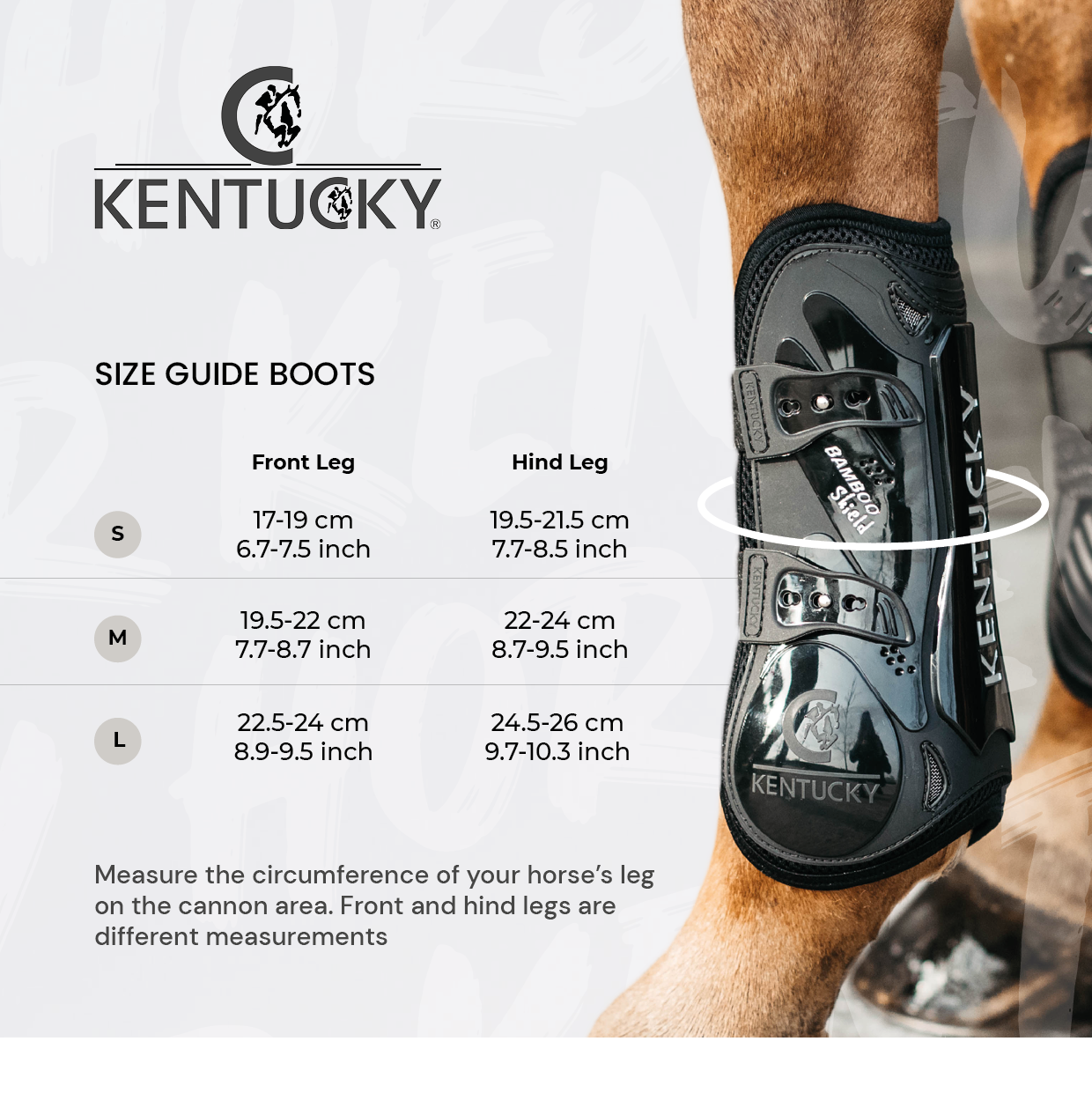Kentucky Horsewear Vegan Sheepskin Bamboo Tendon Boots, Black