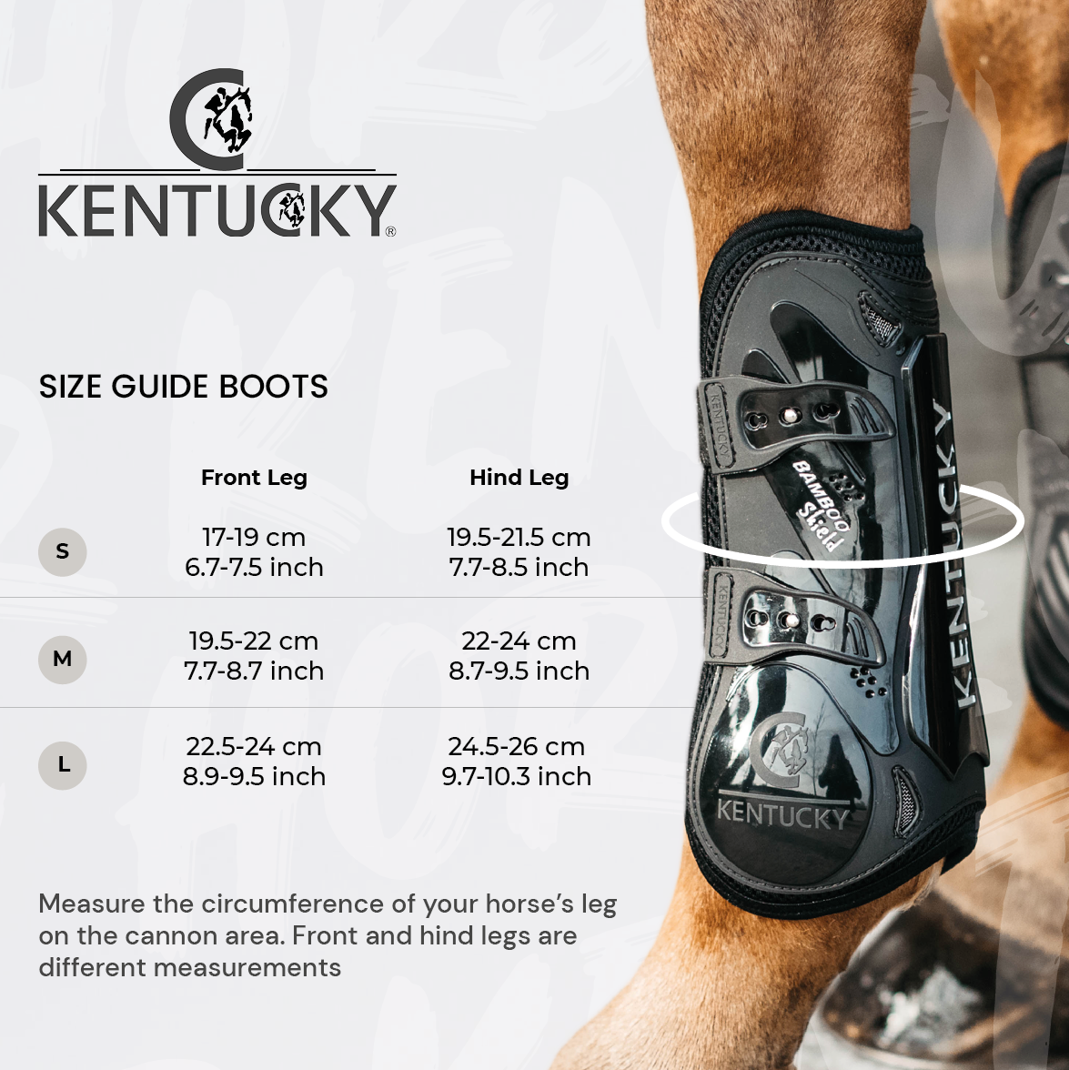 Kentucky Horsewear Vegan Sheepskin Bamboo Tendon Boots, Black