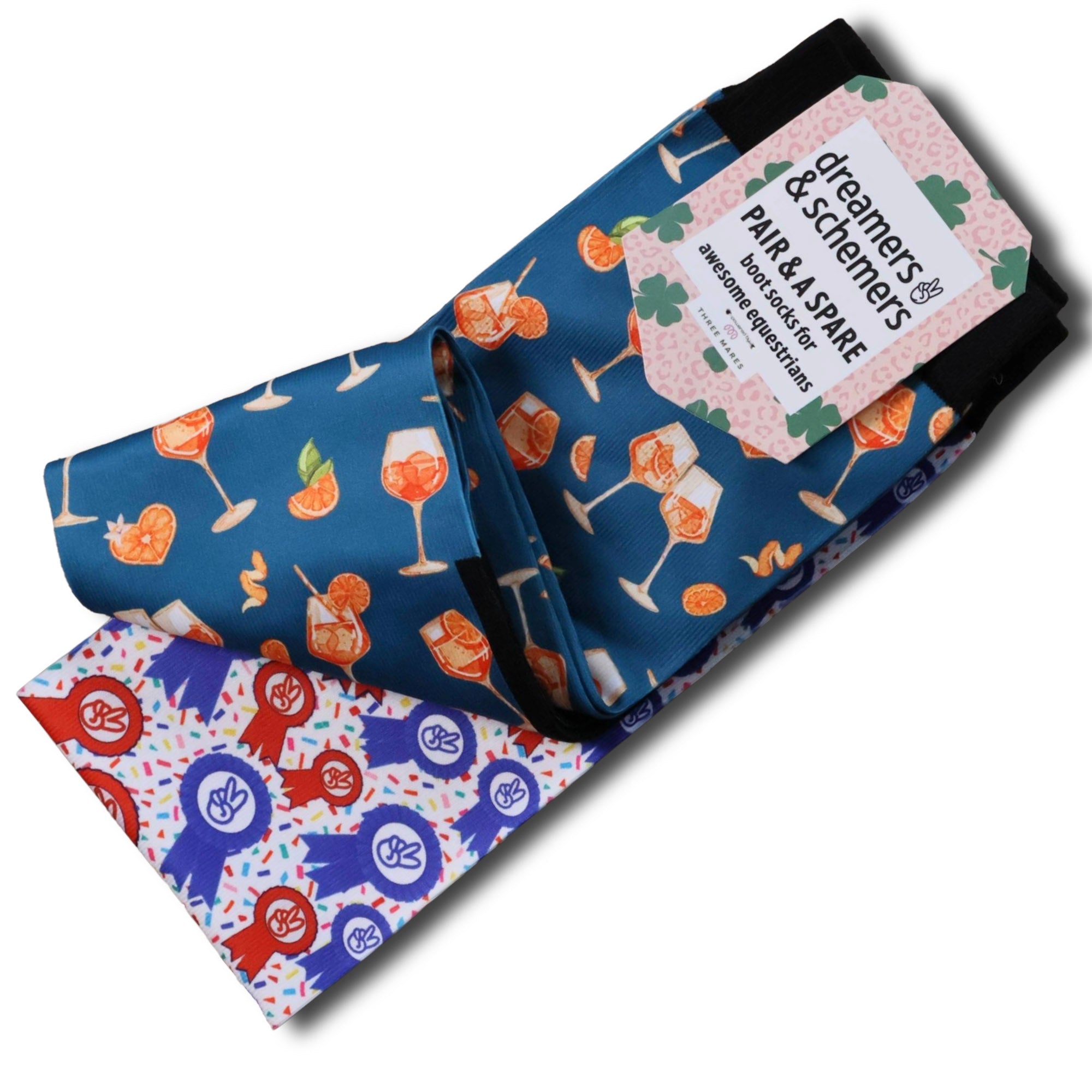 Dreamers &amp; Schemers Aperol Spritz Pair &amp; A Spare Socks