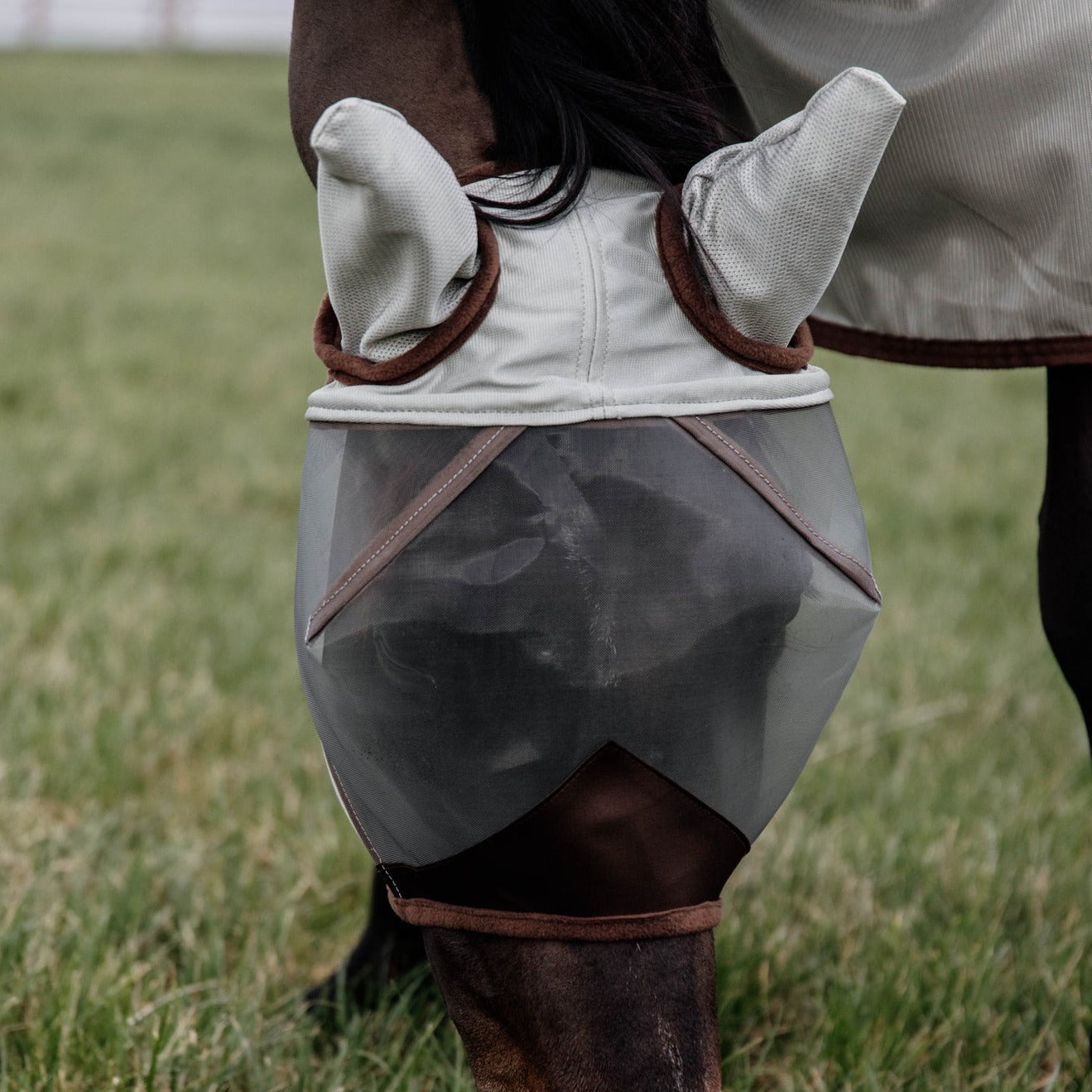 Kentucky Horsewear Fly Mask Classic, Silver