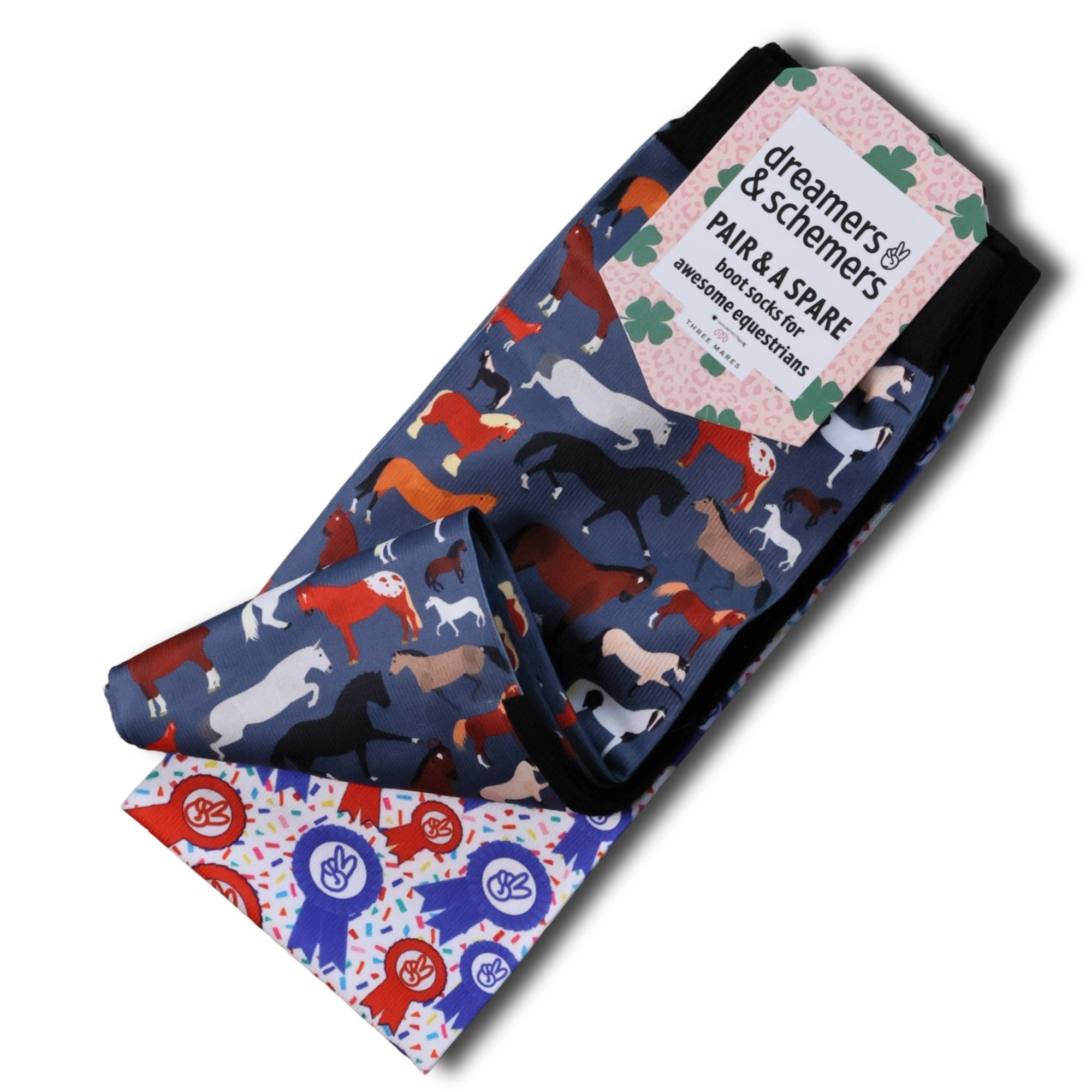 Dreamers &amp; Schemers Breeds of the World Pair &amp; A Spare Socks