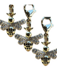 Dubois Cheval Sparkly Queen Bee Braid Charm (x1)