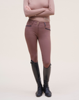 Dada Sport Giovani Grip Ladies Knee Grip Breeches, Coffee