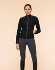 Dada Sport Ghana Ladies Softshell Riding Jacket, Black