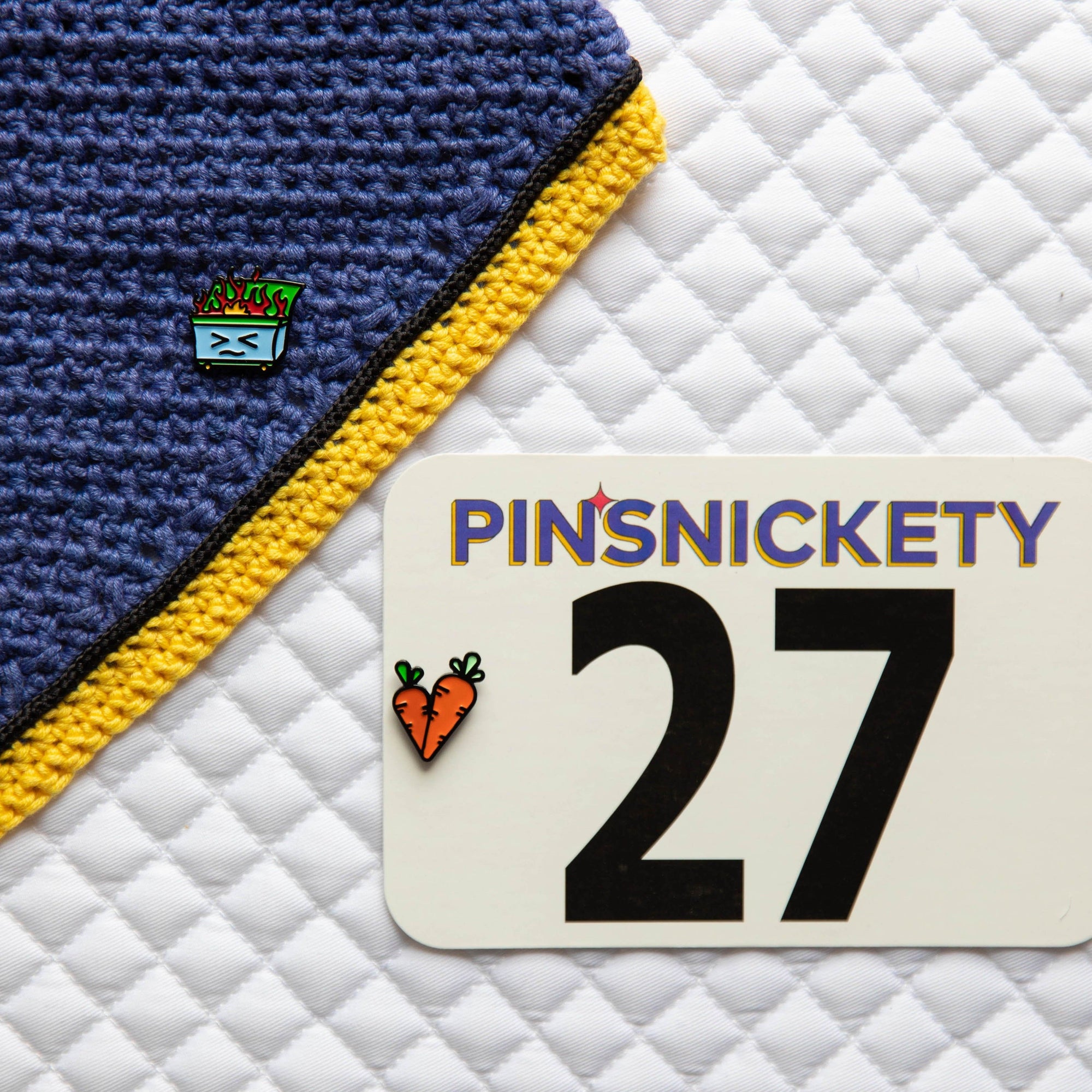 Pinsnickety Dumpster Fire Pins