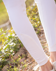 Pénélope Ladies Elegance Knee Grip Breeches, White