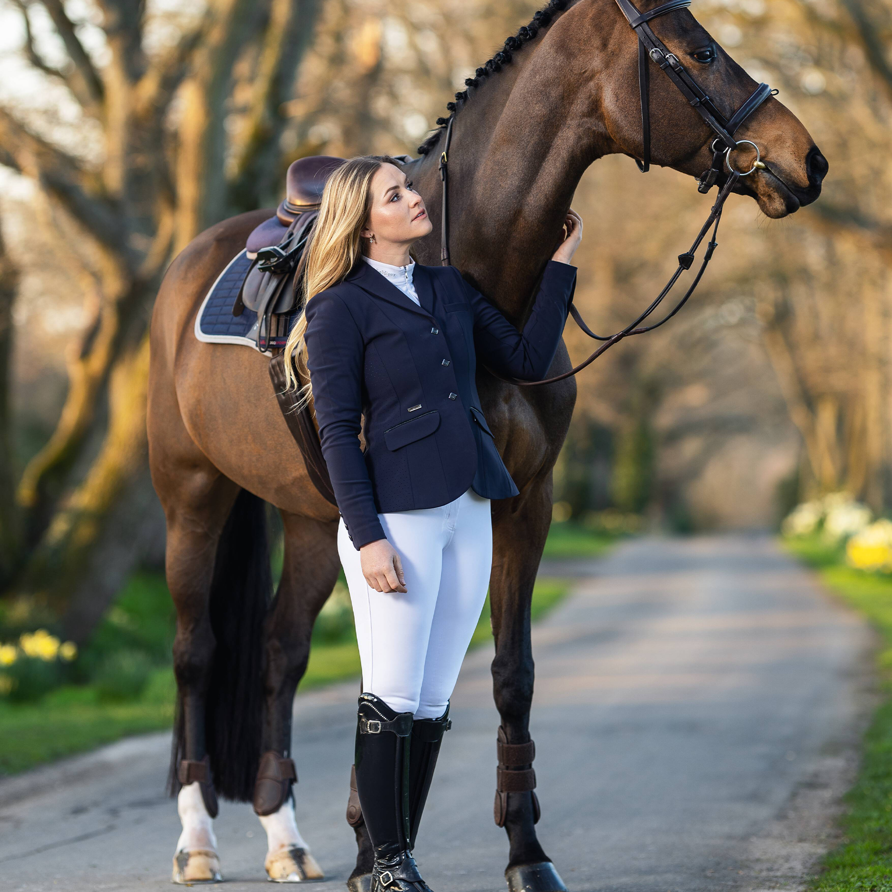 LeMieux Dynamique Show Jacket, Navy