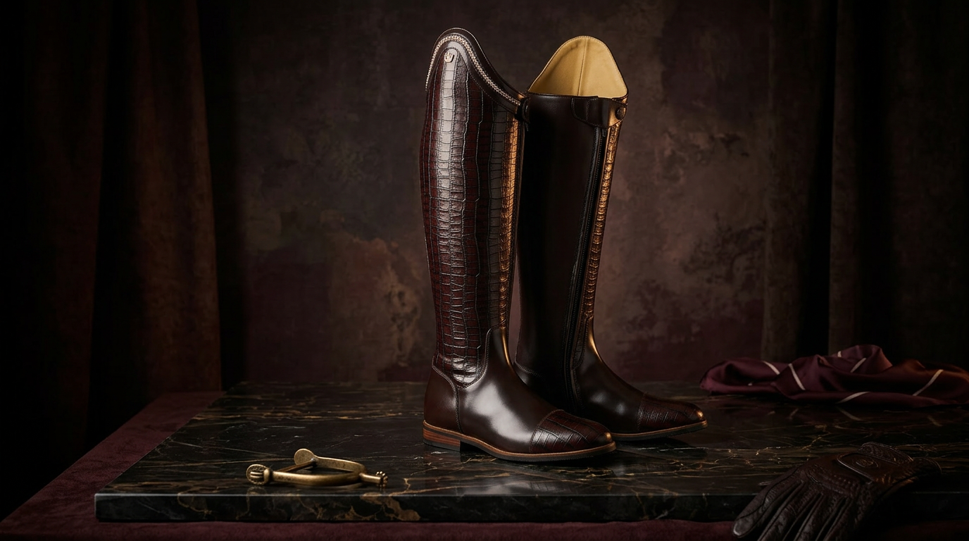 Kingsley custom tall riding boots