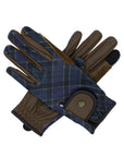 Sixteen Cypress Riding Gloves, Hunter Field Plaid