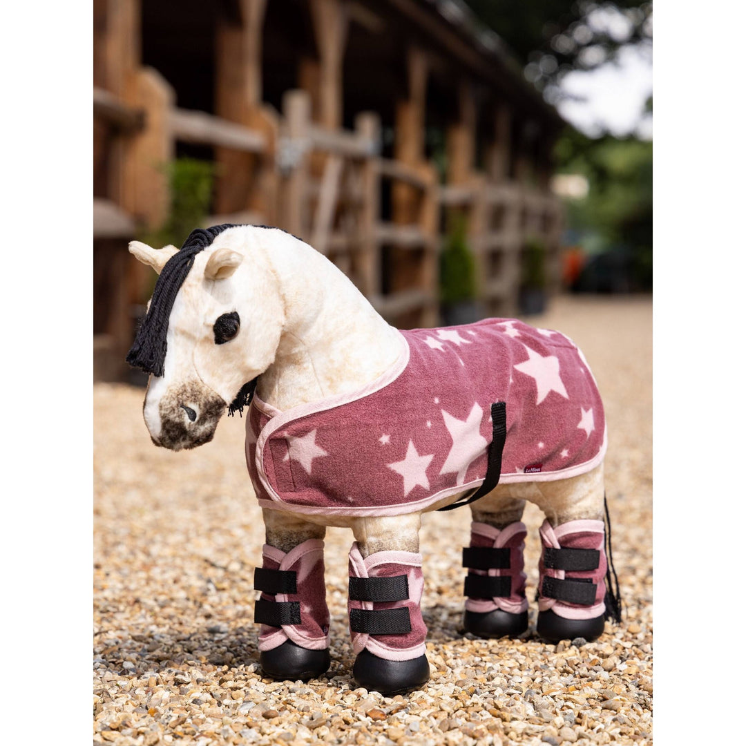 LeMieux Toy Pony Travel Boots & Tail Guard, Orchid