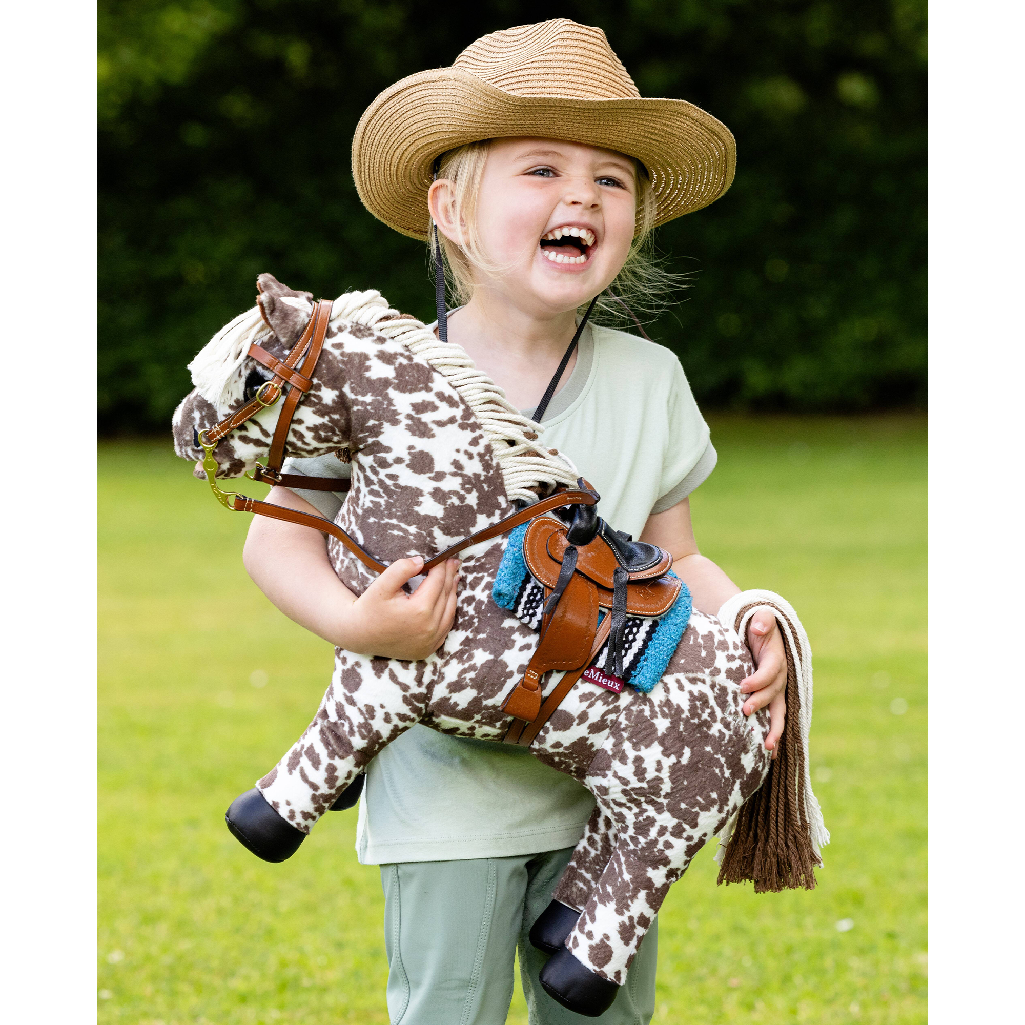 LeMieux Hobby Horse Western Bridle, Tan