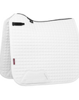 LeMieux Cotton Dressage Saddle Pad, White