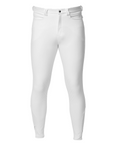 LeMieux Men's Knee Grip Breeches, White