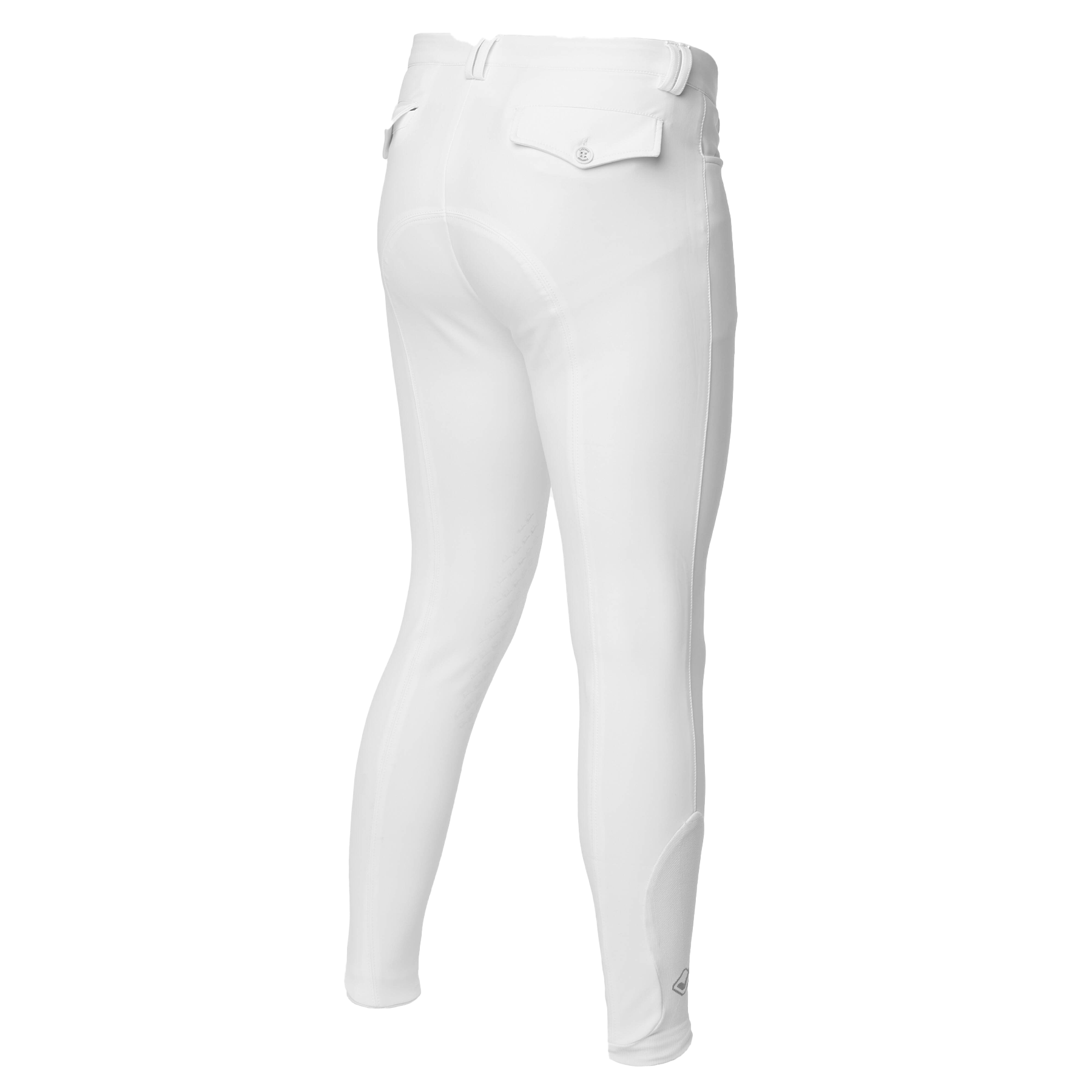 LeMieux Men&#39;s Knee Grip Breeches, White