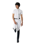 LeMieux Men's Knee Grip Breeches, White