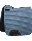 LeMieux Suede Dressage Saddle Pad, Ice Blue