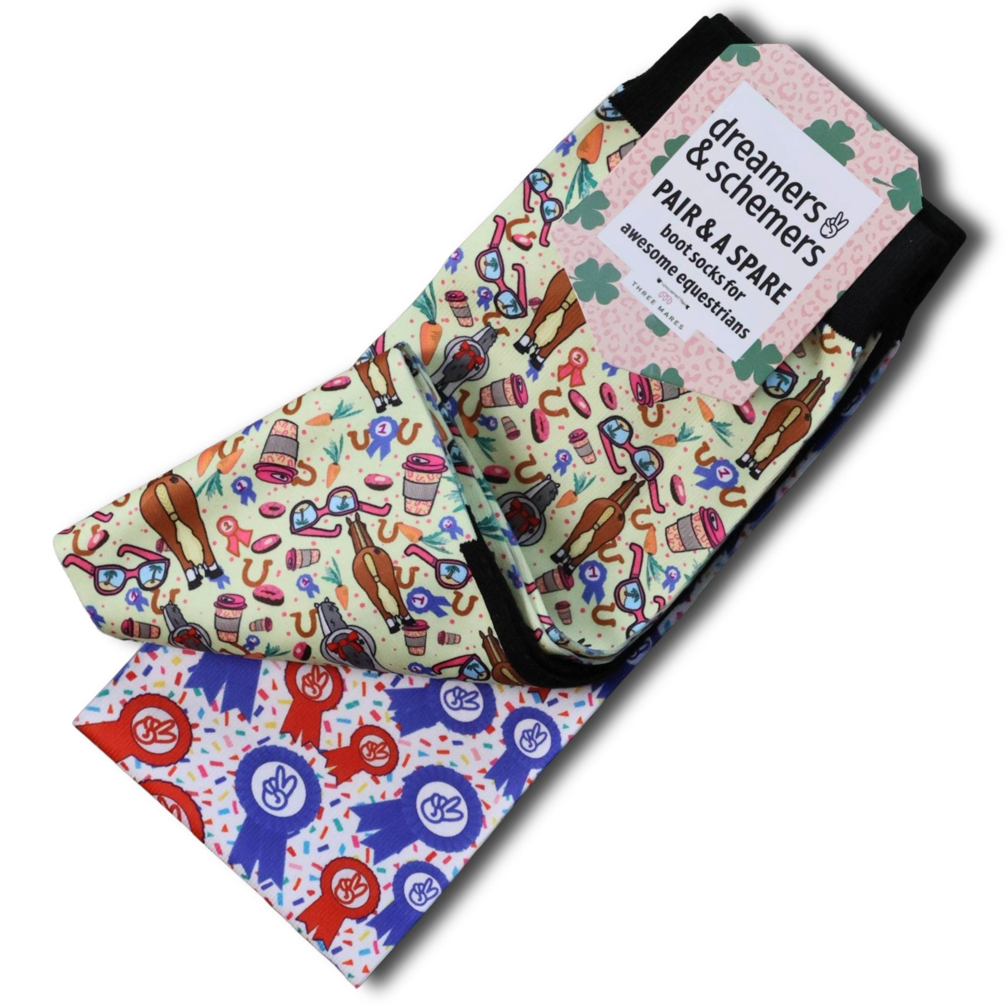 Dreamers &amp; Schemers Pony Party Pair &amp; A Spare Socks