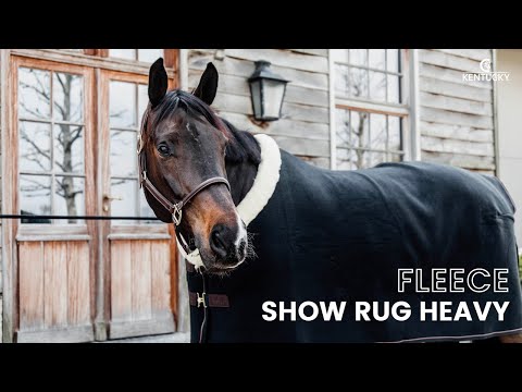 Kentucky Horsewear Fleece Rug Heavy, Check Printing Brown