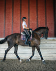Sixteen Cypress Dressage Pad, Field Plaid & Hickory