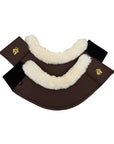 Sixteen Cypress Leatherette Bell Boots, Hickory