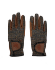 Sixteen Cypress Riding Gloves, Herringbone Cognac